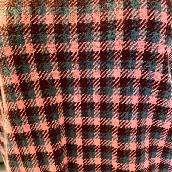 Ann Taylor Plaid Sweater Blouse - GUC - Picture 3 of 5